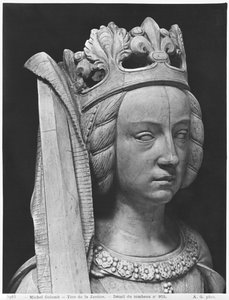 Nantes, St. Peter og St. Paul-katedralen, Graven af Frans II, Hertugen af Bretagne og Marguerite af Foix, retsleder, 1502-07 (gipsstøbt af marmor)